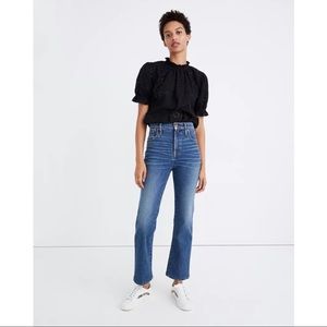 Madewell Slim Demi Boot in Sundale Wash